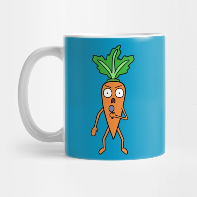 Rapper carrot singing by sungraphica